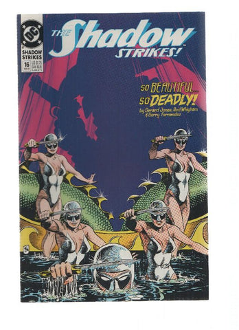 THE SHADOW STRIKES, Volume 1, Numero 16: Who is Numer One? (DC 1991)