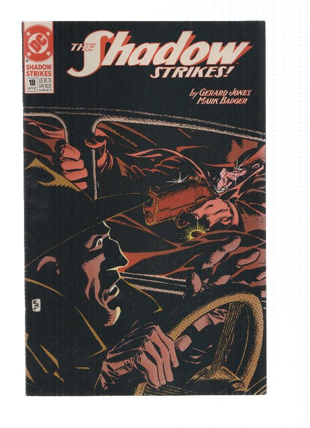 THE SHADOW STRIKES, Volume 1, Numero 18: Death Sits Down (DC 1991)