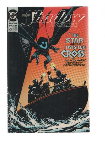 THE SHADOW STRIKES, Volume 1, Numero 20: The Star and the Twisted Cross (DC 1991)