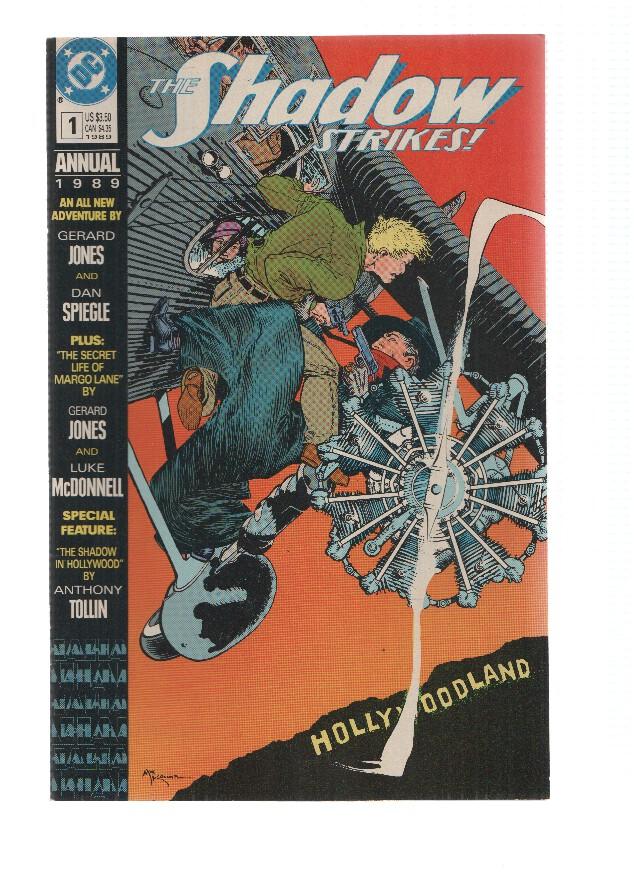 THE SHADOW STRIKES ANNUAL 1989, Volume 1, Numero 01: Crimson Dreams (DC 1989)