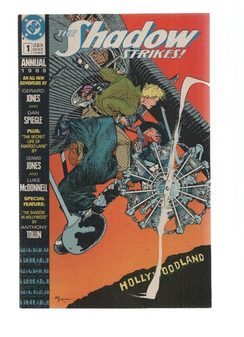 THE SHADOW STRIKES ANNUAL 1989, Volume 1, Numero 01: Crimson Dreams (DC 1989)