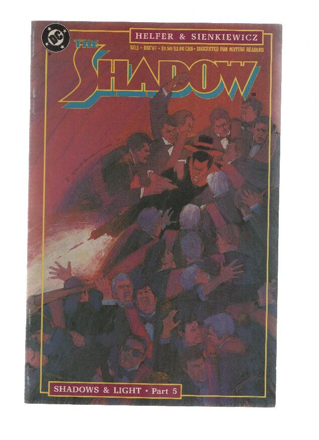 THE SHADOW, Volume 3, Numero 05: Shadows & Light, Part 5 (DC 1987)