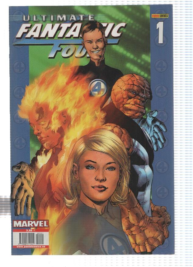 ULTIMATE FANTASTIC FOUR, Numero 01: Lo Fantastico 1 y 2 - Brian Michael Bendis (Panini 2005)