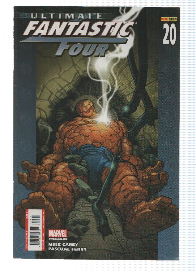 ULTIMATE FANTASTIC FOUR, Numero 20: Guerra de Dioses 1 y 2 - Mike Carey (Panini 2007)