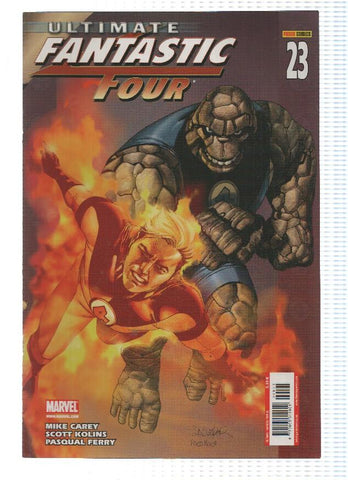 ULTIMATE FANTASTIC FOUR, Numero 23: Diablos 3 y Estela Plateada 1 - Mike Carey (Panini 2007)