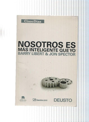 coleccion cinco dias numero 11: Nosotros es mas inteligente que yo
