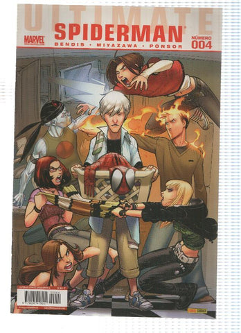 ULTIMATE COMICS SPIDERMAN: Numero 04 - Brian Michael Bendis (Panini 2010)