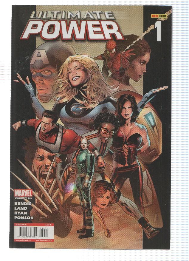 ULTIMATE POWER, Volumen 1: Numero 01 - Brian Michael Bendis (Panini 2008)
