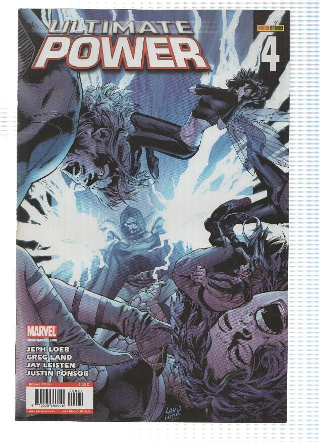 ULTIMATE POWER, Volumen 1: Numero 04 - Jeph Loeb (Panini 2008)