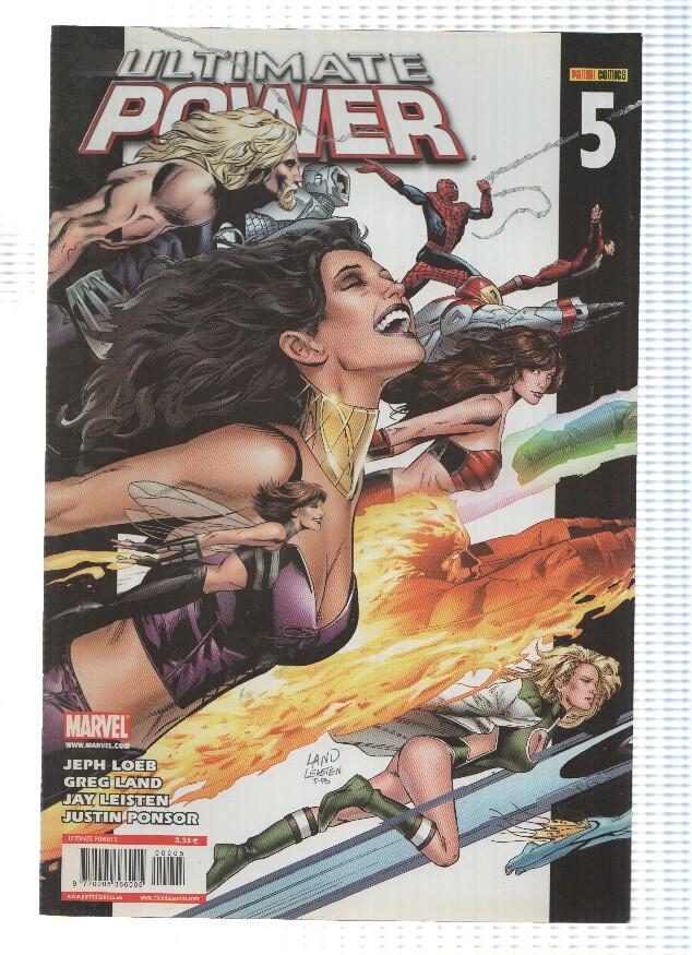 ULTIMATE POWER, Volumen 1: Numero 05 - Jeph Loeb (Panini 2008)