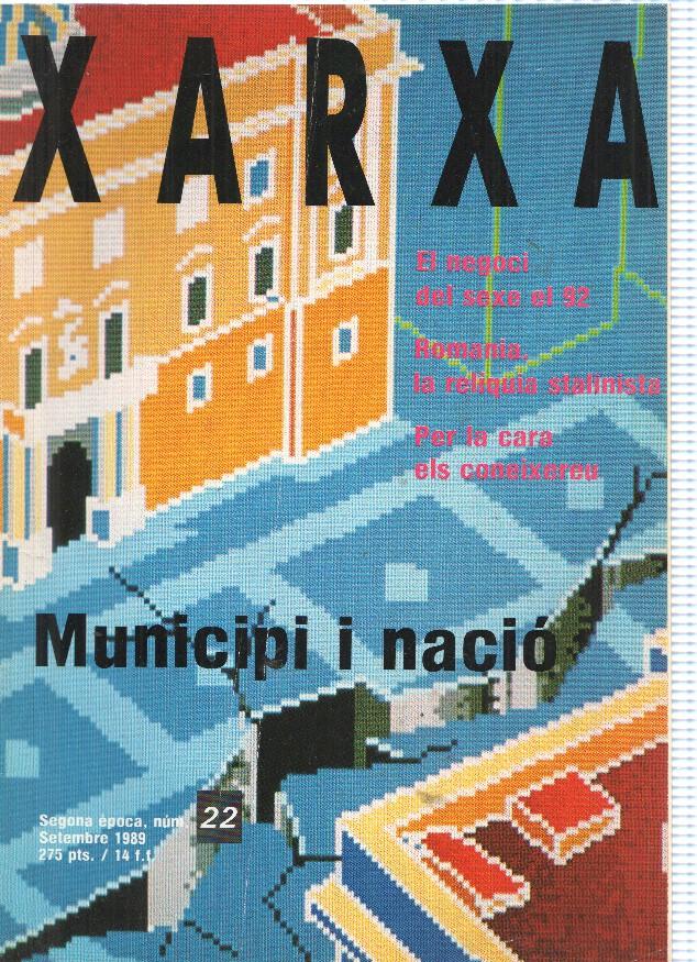 Xarxa segona epoca numero 22, septiembre 1989