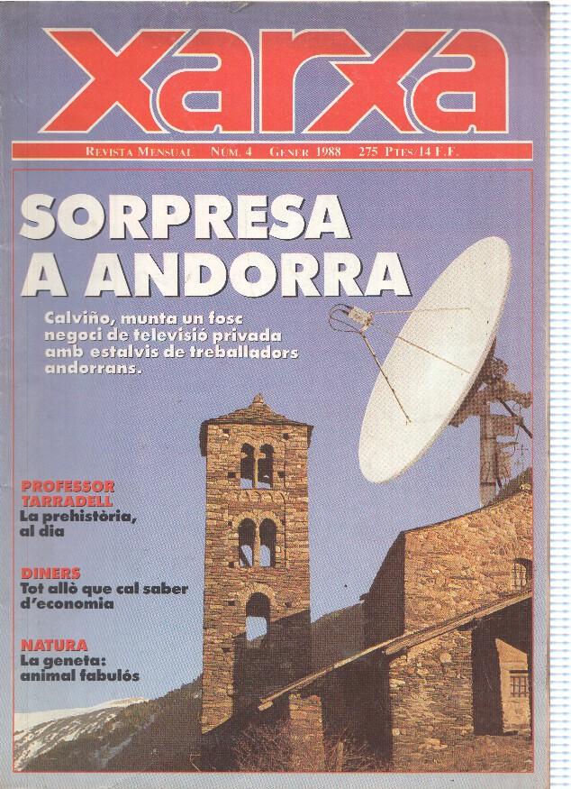 Xarxa segona epoca numero 04, enero 1988