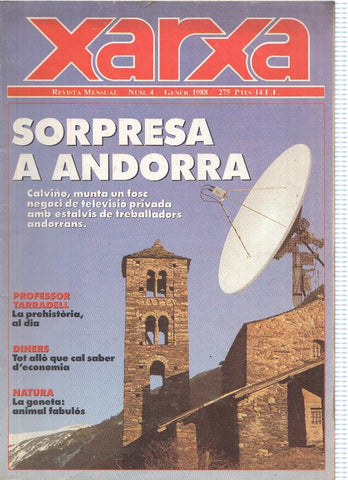 Xarxa segona epoca numero 04, enero 1988