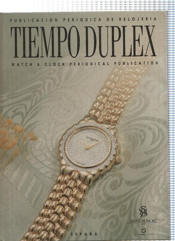 Publicacion Periodica de relojeria: Tiempo Duplex numero 21, enero 1991