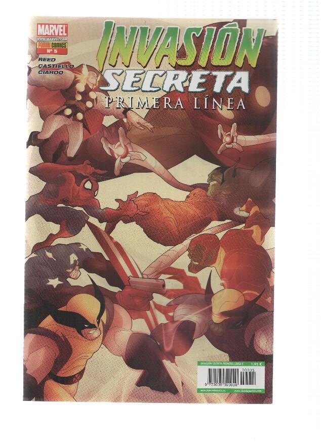 INVASION SECRETA: Volumen 1, Numero 05: Reinado Oscuro (Panini 2009)