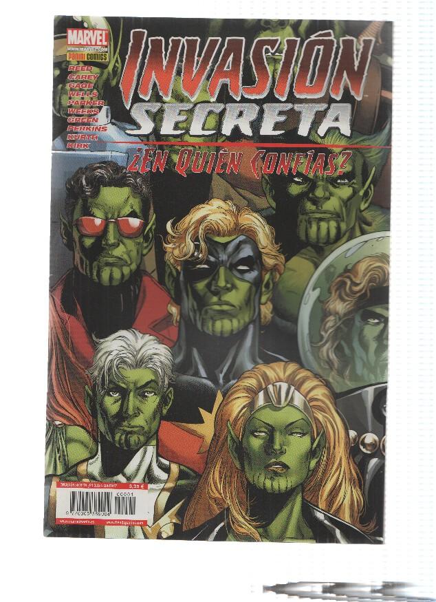 INVASION SECRETA: ¿EN QUIEN CONFIAS? - Brian Reed (Panini 2009)