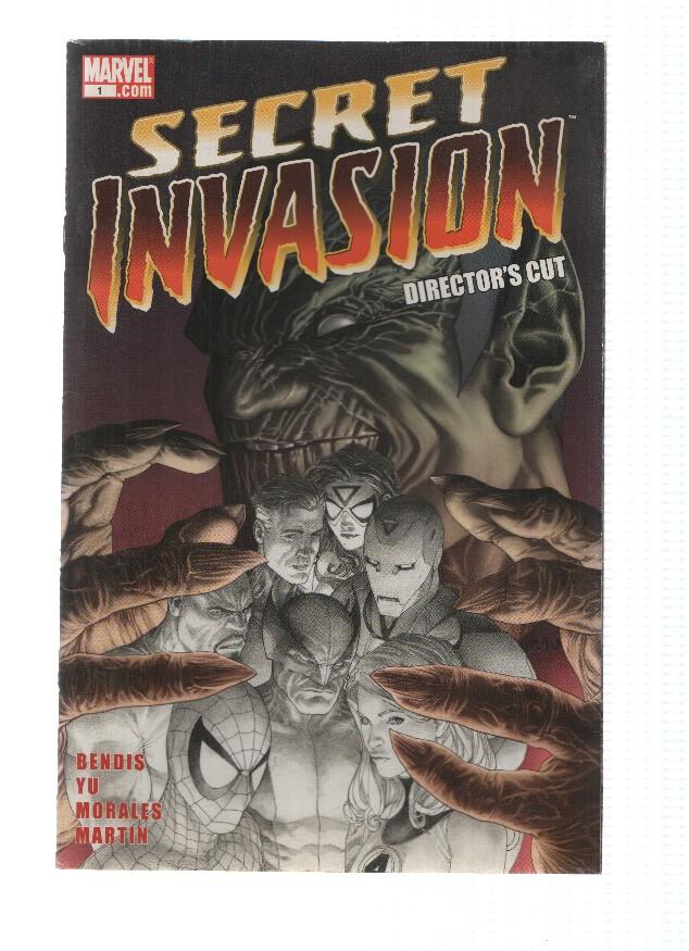 SECRET INVASION: DIRECTOR'S CUT: Numero 01 - Brian Michael Bendis (Panini 2008)