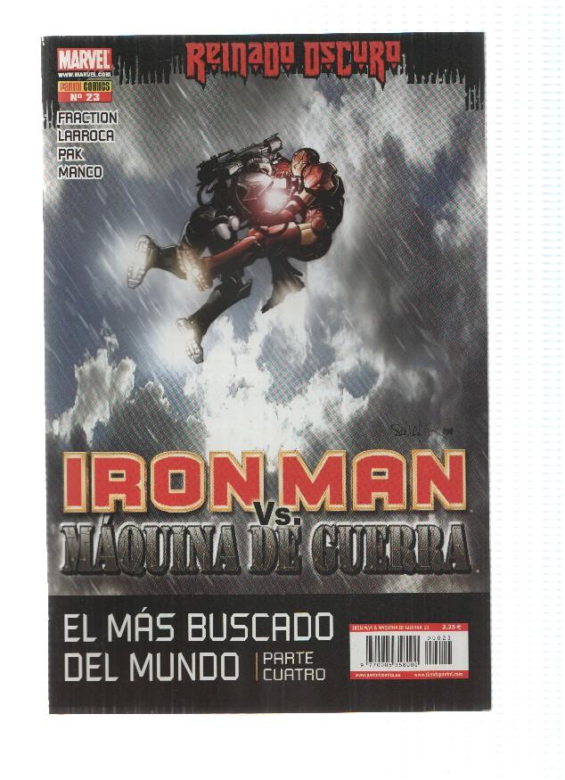 IRON MAN & Maquina de Guerra: Numero 23: El Mas Buscado del Mundo 4 (Panini 2008)
