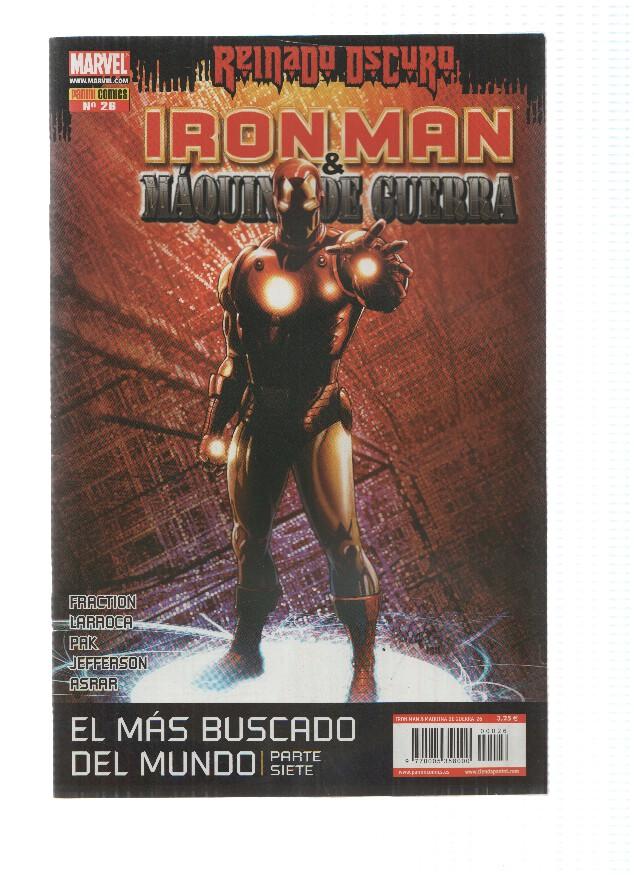 IRON MAN & Maquina de Guerra: Numero 26: El Mas Buscado del Mundo 7 (Panini 2010)