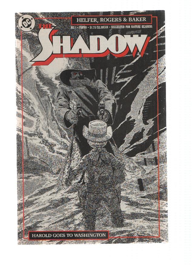 THE SHADOW, Volumen 3, Numero 07: Harold Goes To Washington (DC 1987)