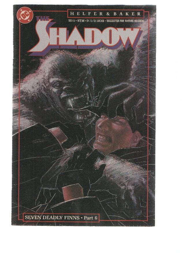 THE SHADOW, Volumen 3, Numero 13: Seven Deadly Finns, Part 6 (DC 1988)