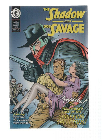 THE SHADOW AND DOC SAVAGE, Numero 01 of 02: Shrieking Skeletons (DC 1995)