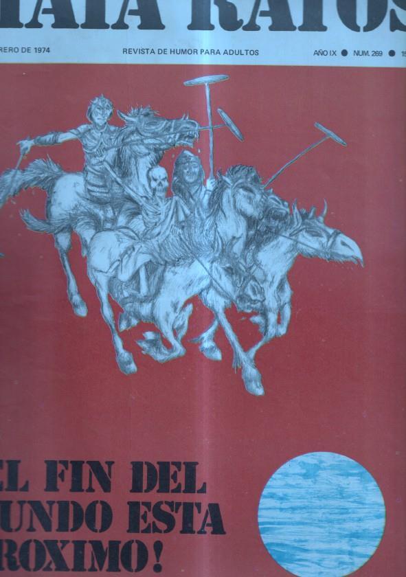 Mata Ratos revista numero 269 del 15.2.1974: El fin del mundo esta proximo