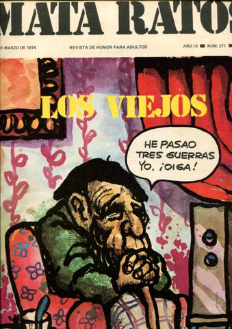 Mata Ratos revista numero 271 del 15.3.1974: Los viejos