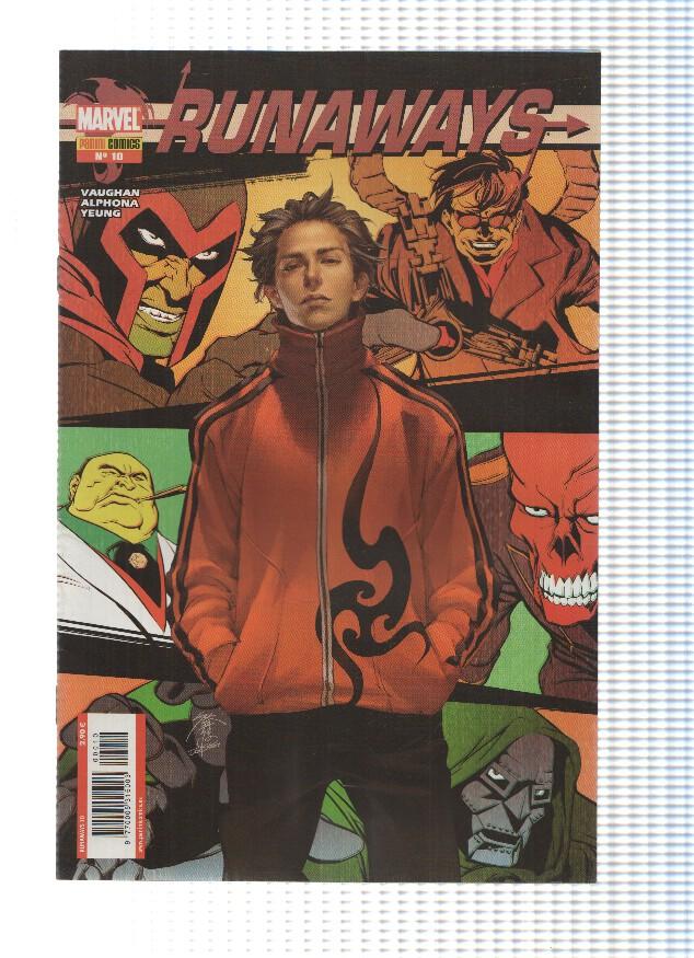 RUNAWAYS, Volumen 1, Numero 10: Creyentes 1 y 2 (Panini 2006)
