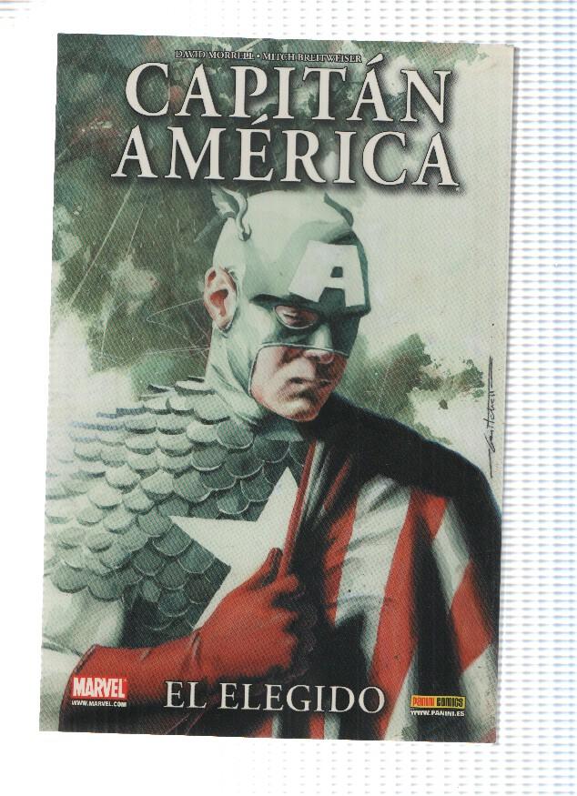 Coleccion 100% Marvel: CAPITAN AMERICA: EL ELEGIDO - David Morrell (Panini 2008)