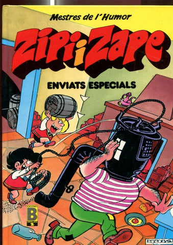 Album: Mestres de l'humor numero 12: Zipi i Zape: Enviats especials (versio en catala)