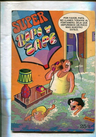 Super Zipi y Zape numero 035: Galopo y Vendaval: con pompas no habra bombas (Gabi, 7 paginas)