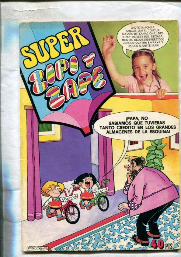 Super Zipi y Zape numero 078 (numerado 1 en trasera)