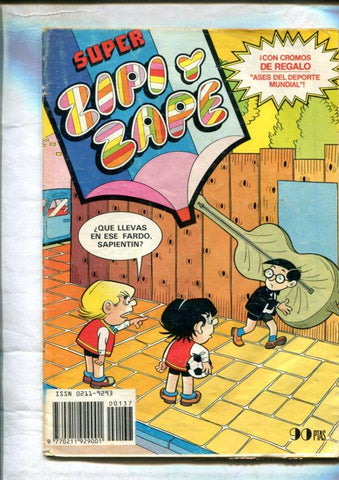 Super Zipi y Zape numero 137: Galopo y Vendaval: El critico de historietas (Gabi, 16 paginas)