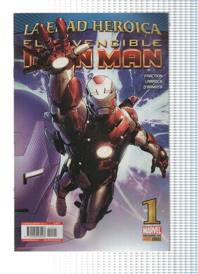 EL INVENCIBLE IRON MAN, Volumen 2, Numero 01: Stark Resiliente 1 (Panini 2011)