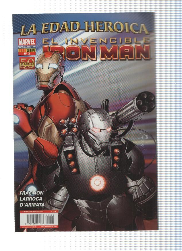 EL INVENCIBLE IRON MAN, Volumen 2, Numero 02: Stark Resiliente 2 y 3 (Panini 2011)