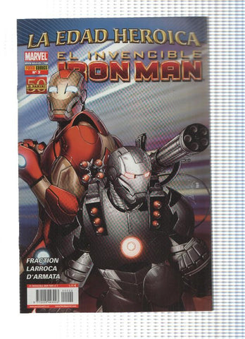 EL INVENCIBLE IRON MAN, Volumen 2, Numero 02: Stark Resiliente 2 y 3 (Panini 2011)
