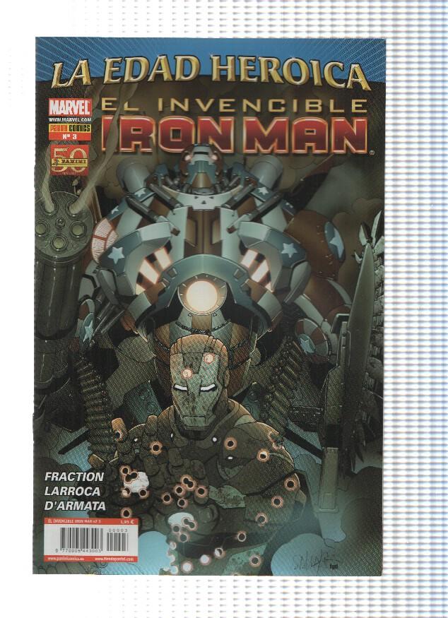 EL INVENCIBLE IRON MAN, Volumen 2, Numero 03: Stark Resiliente 4 (Panini 2011)