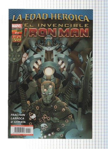 EL INVENCIBLE IRON MAN, Volumen 2, Numero 03: Stark Resiliente 4 (Panini 2011)