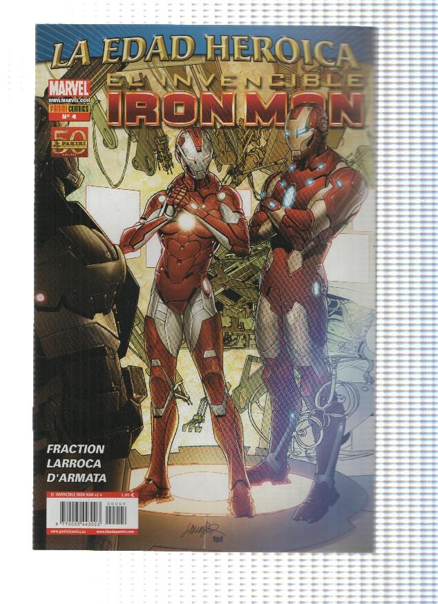 EL INVENCIBLE IRON MAN, Volumen 2, Numero 04: Stark Resiliente 5 (Panini 2011)