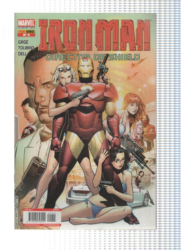 IRON MAN: DIRECTOR DE SHIELD, Volumen 1, Numero 05: Cambio de Regimen (Panini 2008)