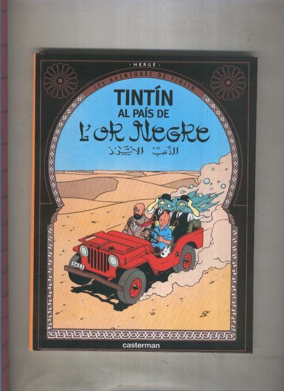 Album: Tintin edicion del centenario volumen 15: Al pais de l'or negre