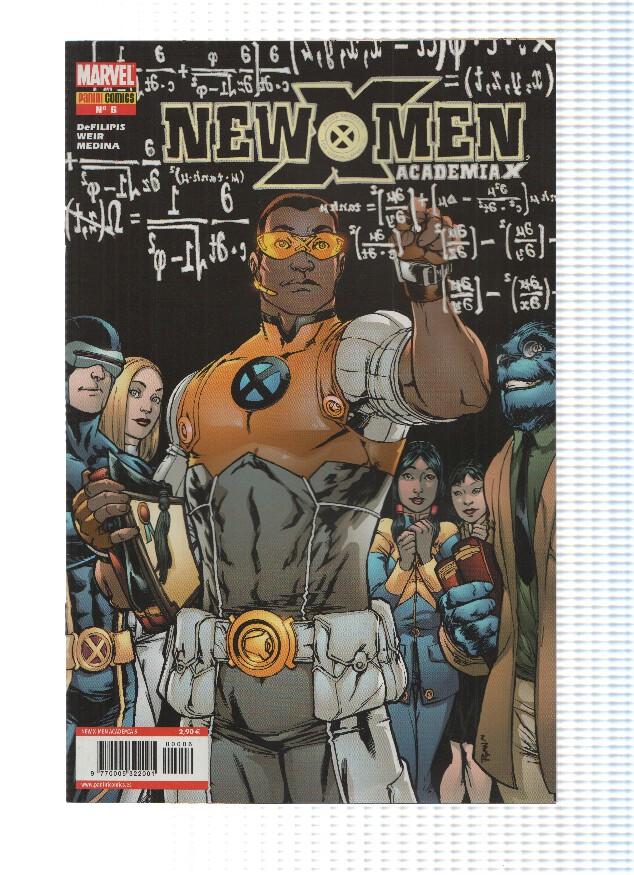 NEW X-MEN: ACADEMIA-X, Volumen 01, Numero 06: Demasiada Informacion 1 y 2 (Panini 2006)