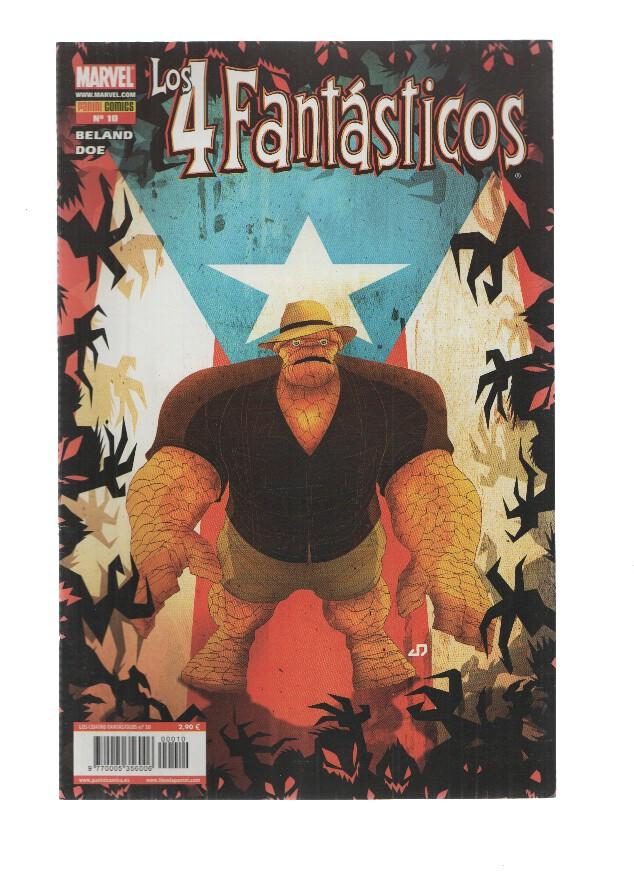 LOS 4 FANTASTICOS, Volumen 7, Numero 10: Isla de la Muerte (Panini 2008)