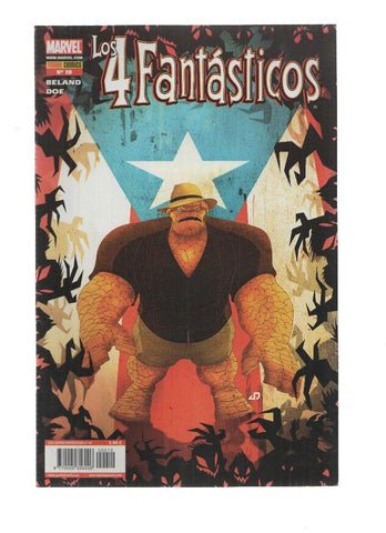 LOS 4 FANTASTICOS, Volumen 7, Numero 10: Isla de la Muerte (Panini 2008)