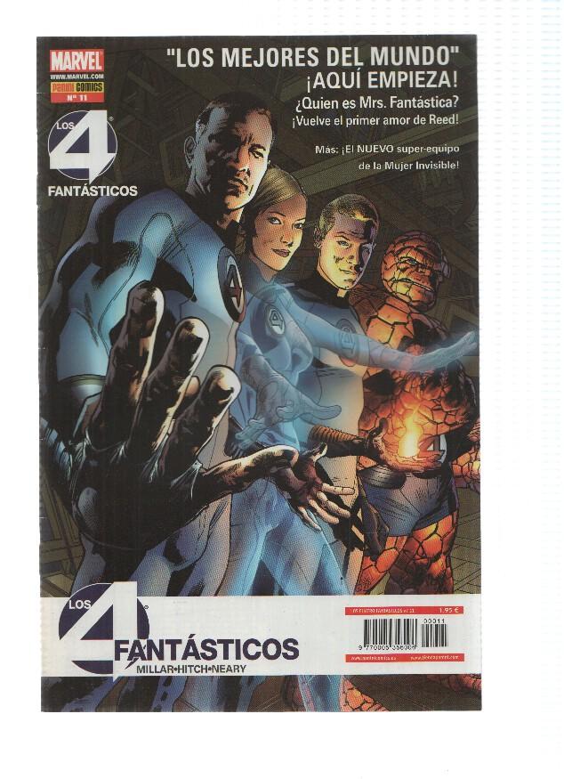 LOS 4 FANTASTICOS, Volumen 7, Numero 11: Los mas grandes del Mundo 1 (Panini 2008)