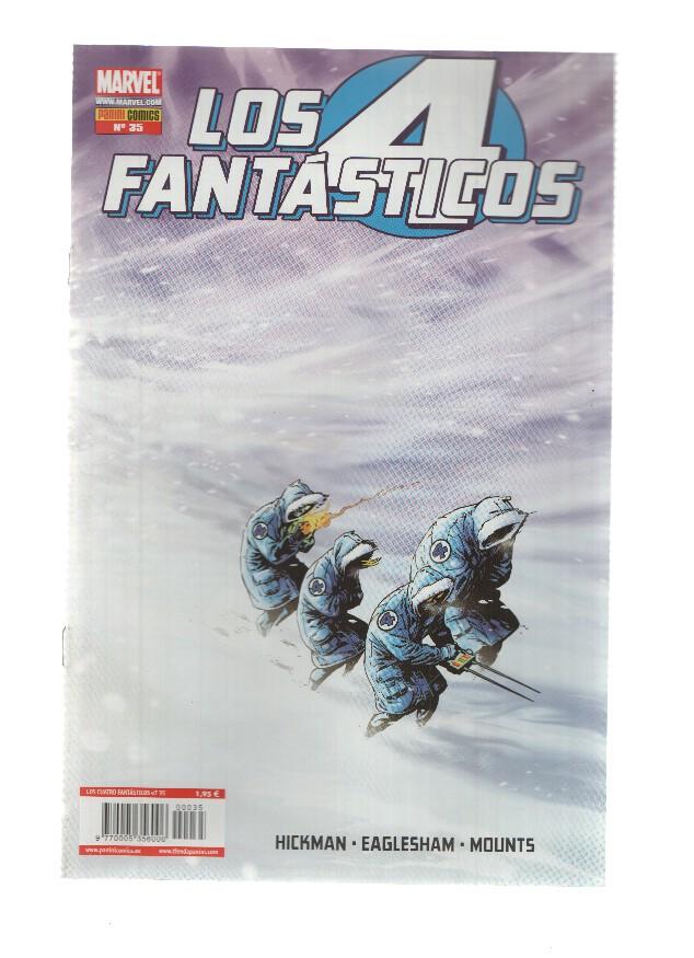 LOS 4 FANTASTICOS, Volumen 7, Numero 35: Elementos Primarios 2 (Panini 2010)