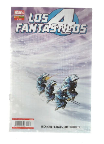 LOS 4 FANTASTICOS, Volumen 7, Numero 35: Elementos Primarios 2 (Panini 2010)