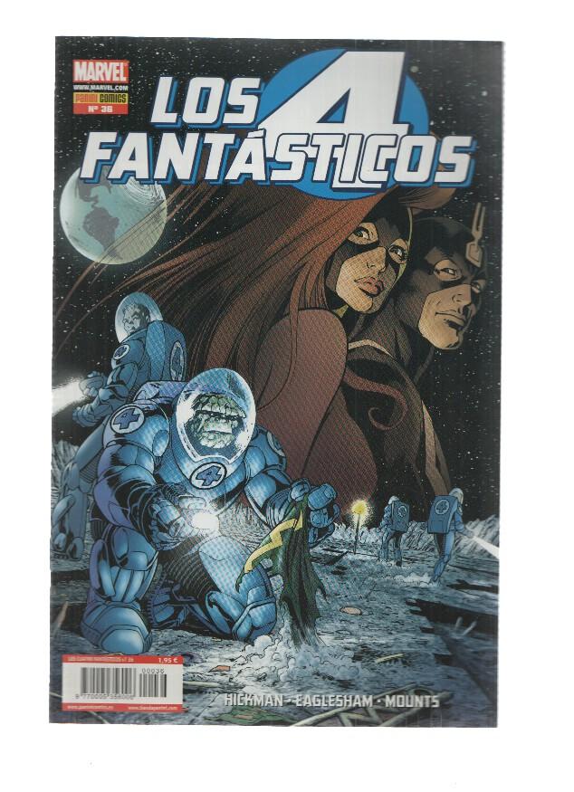 LOS 4 FANTASTICOS, Volumen 7, Numero 36: Elementos Primarios 3 (Panini 2010)