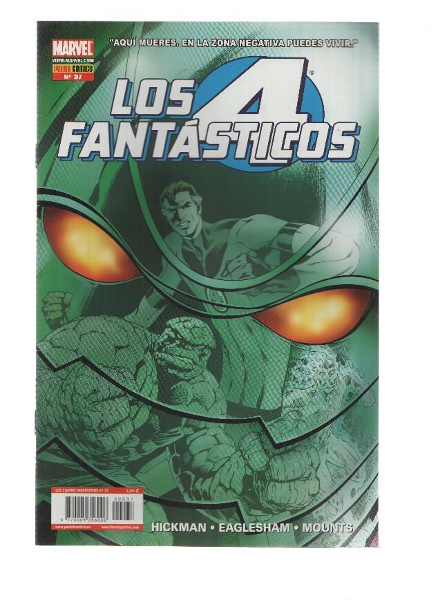 LOS 4 FANTASTICOS, Volumen 7, Numero 37: Elementos Primarios 4 (Panini 2011)